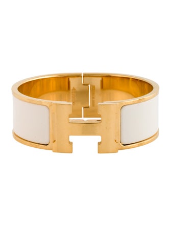 Hermès Enamel Clic Clac H Bracelet