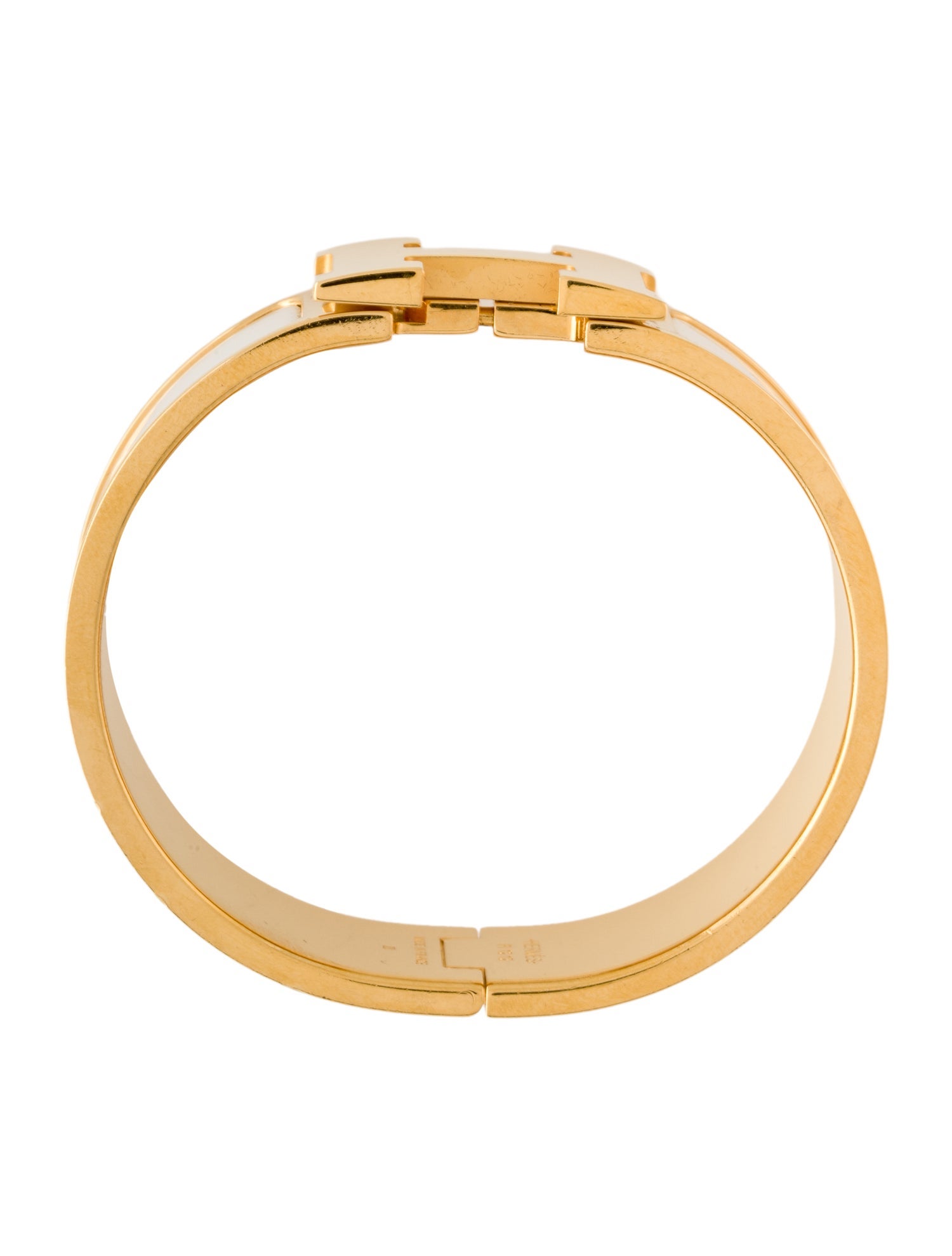 Hermès Enamel Clic Clac H Bracelet