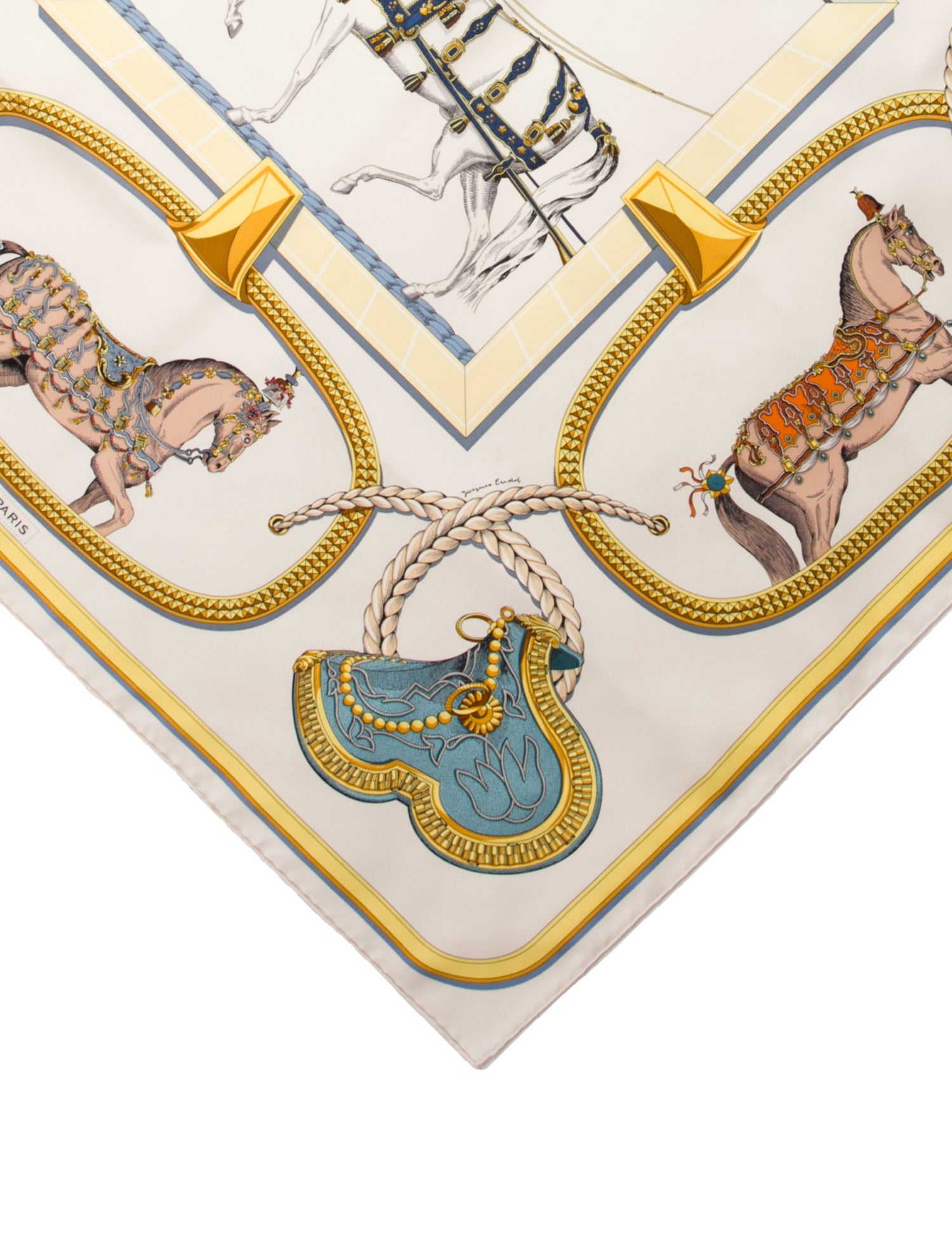 Hermès Grand Apparat Silk Scarf w/ Tags