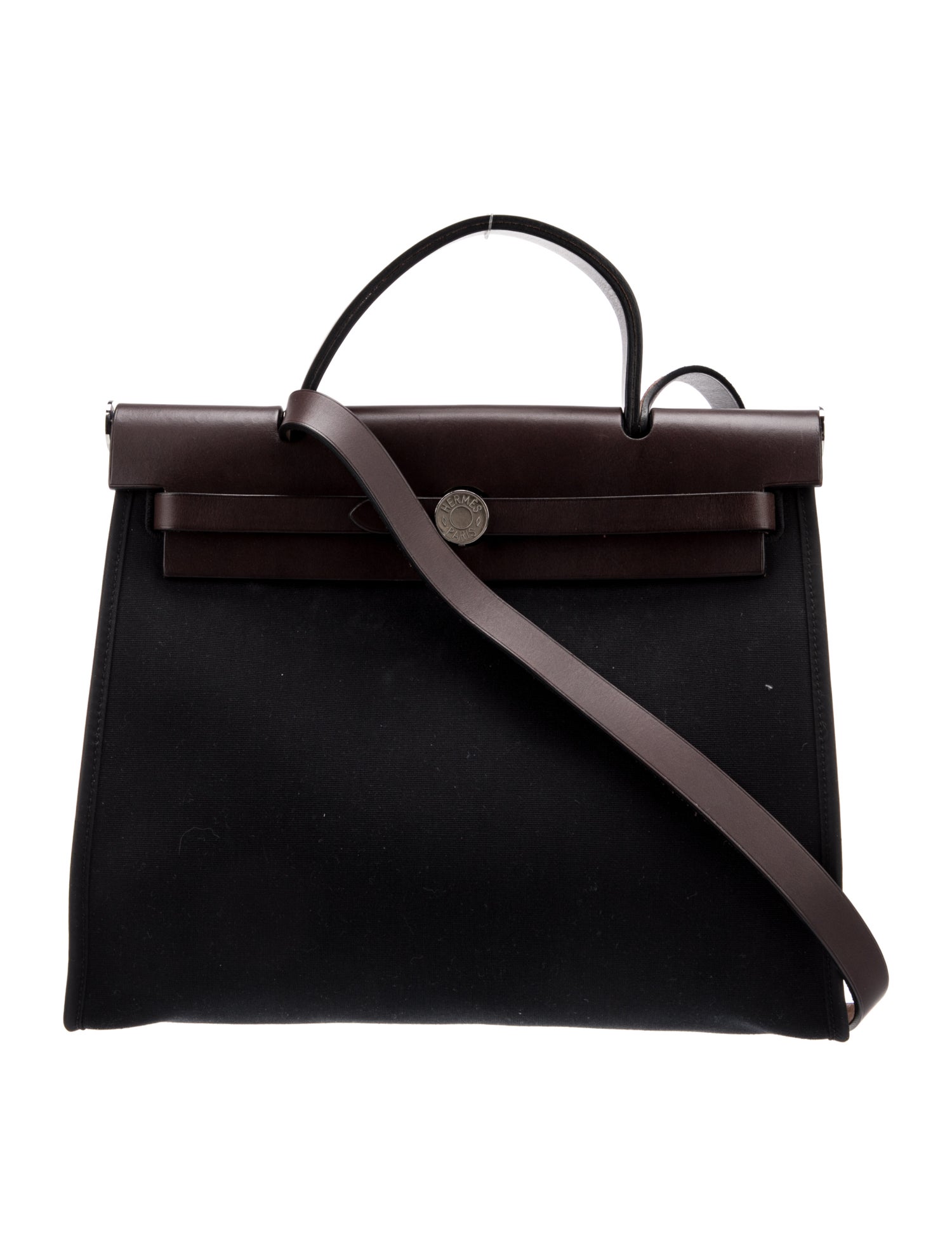 Hermès Toile Officier Herbag Zip 31