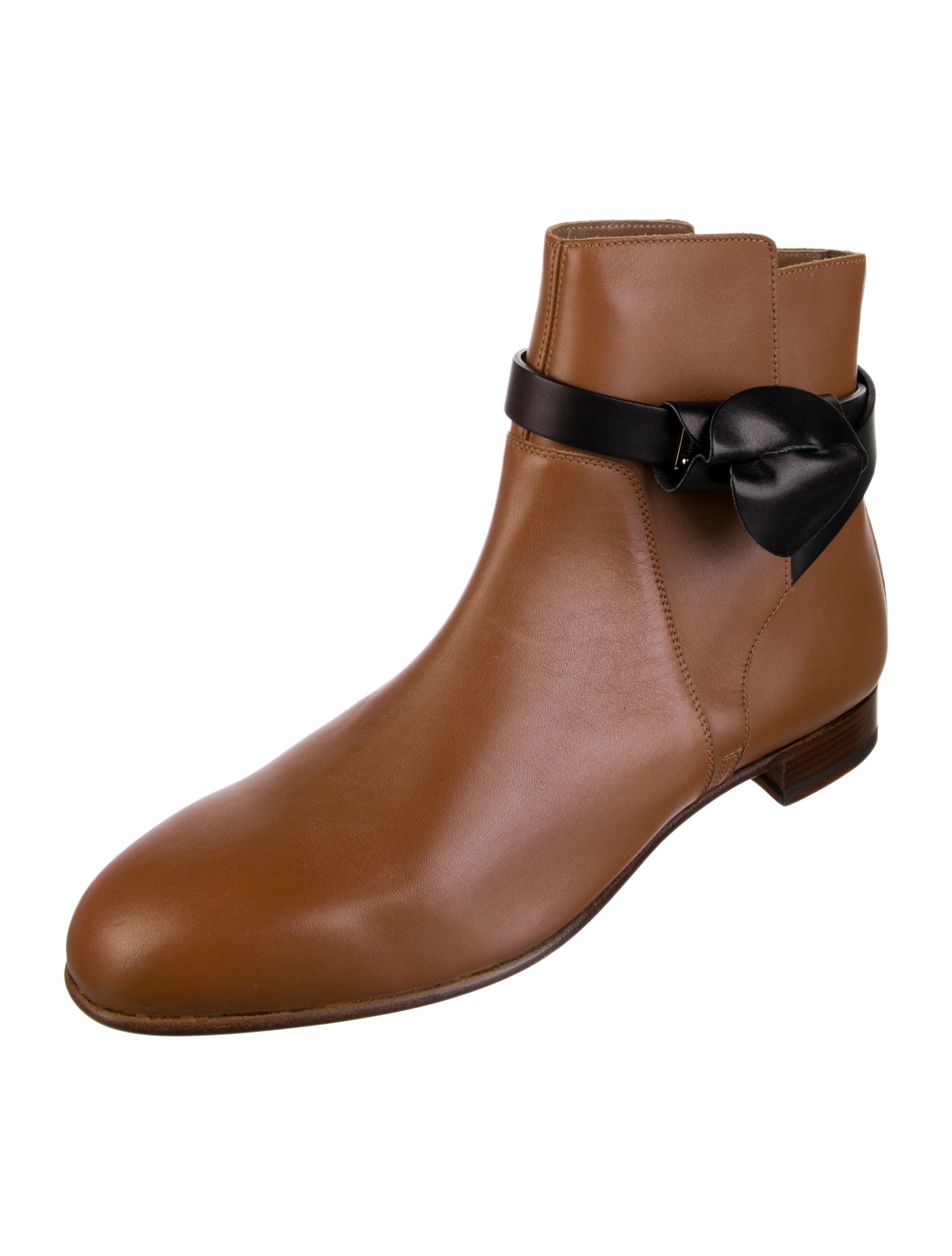 Hermès Neo Moto Leather Chelsea Boots