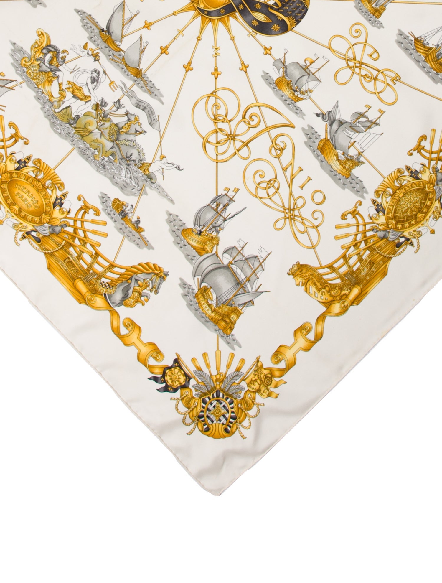 Hermès Voiles De Lumiere Silk Scarf