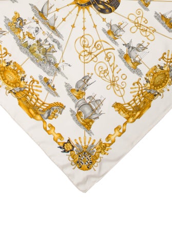 Hermès Voiles De Lumiere Silk Scarf