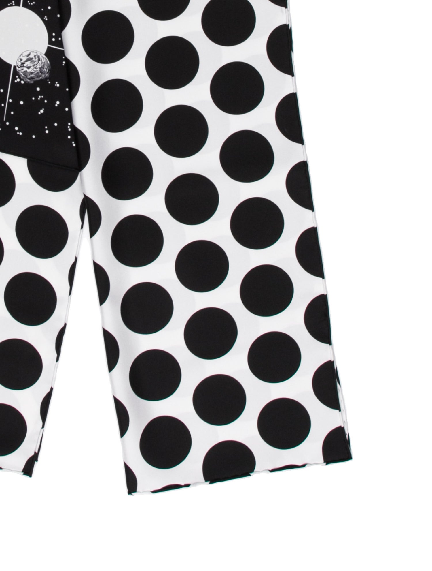 Hermès Space Derby Silk Muffler w/ Tags