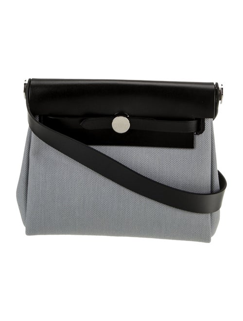 Hermès 2025 Toile Militaire Mini Herbag Zip 20