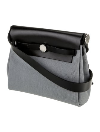 Hermès 2025 Toile Militaire Mini Herbag Zip 20