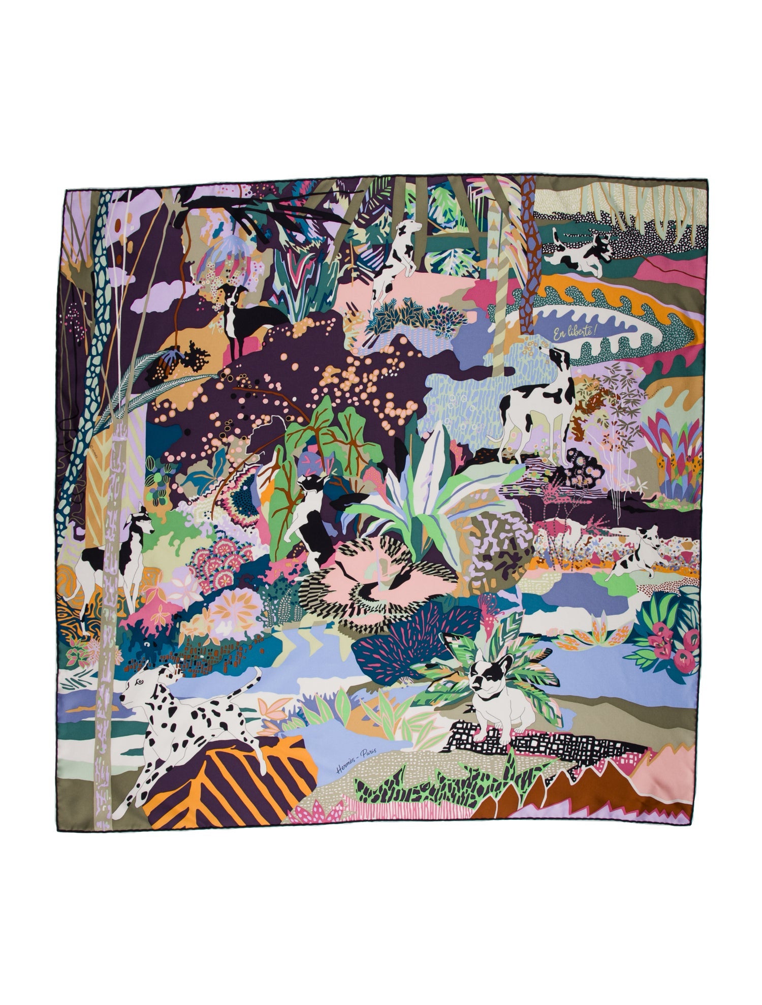 Hermès En Liberte! Silk Scarf w/ Tags