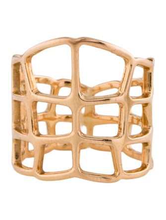 Hermès 18K Niloticus Ombre Ring, Large Model