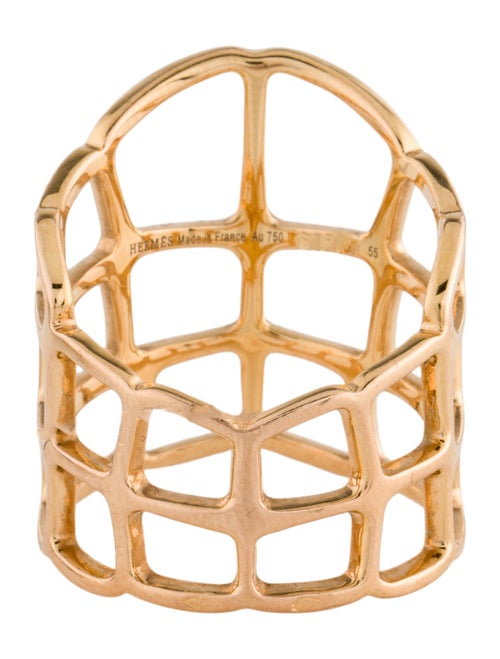 Hermès 18K Niloticus Ombre Ring, Large Model