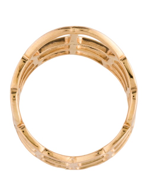 Hermès 18K Niloticus Ombre Ring, Large Model