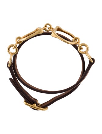Hermès Etrier Double Tour Bracelet