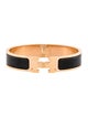 Hermès Enamel Clic H Bangle Bracelet