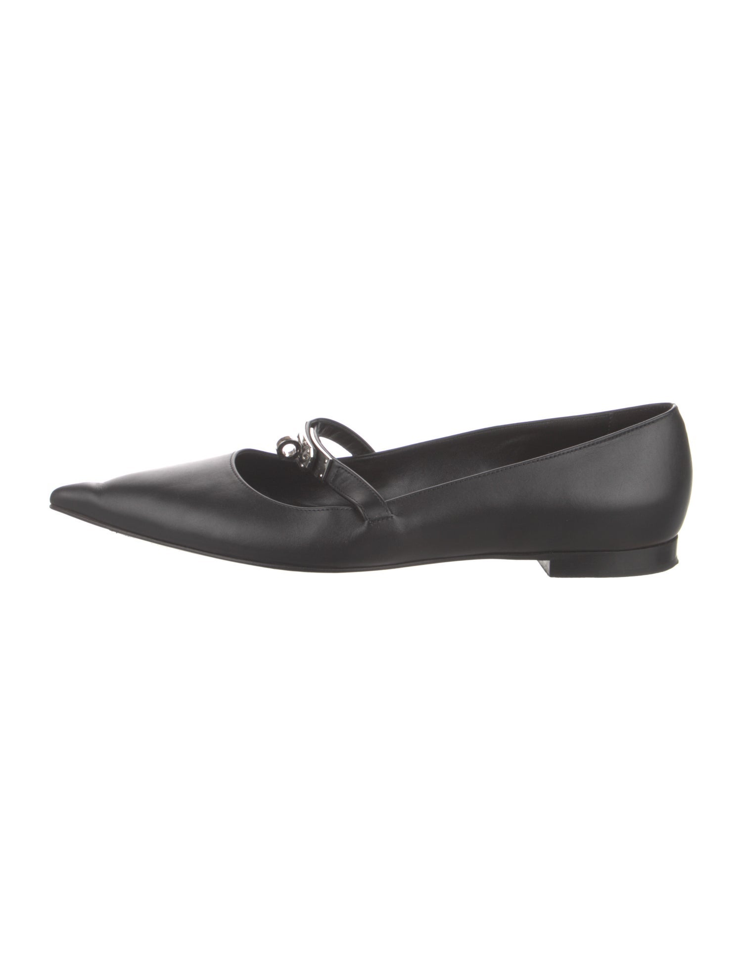 Hermès 2024 Kelly Ballet Mary Jane Flats