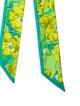 Hermès Fleurs De Lotus Silk Twilly Scarf
