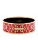 Hermès Enamel Wide Bangle Bracelet