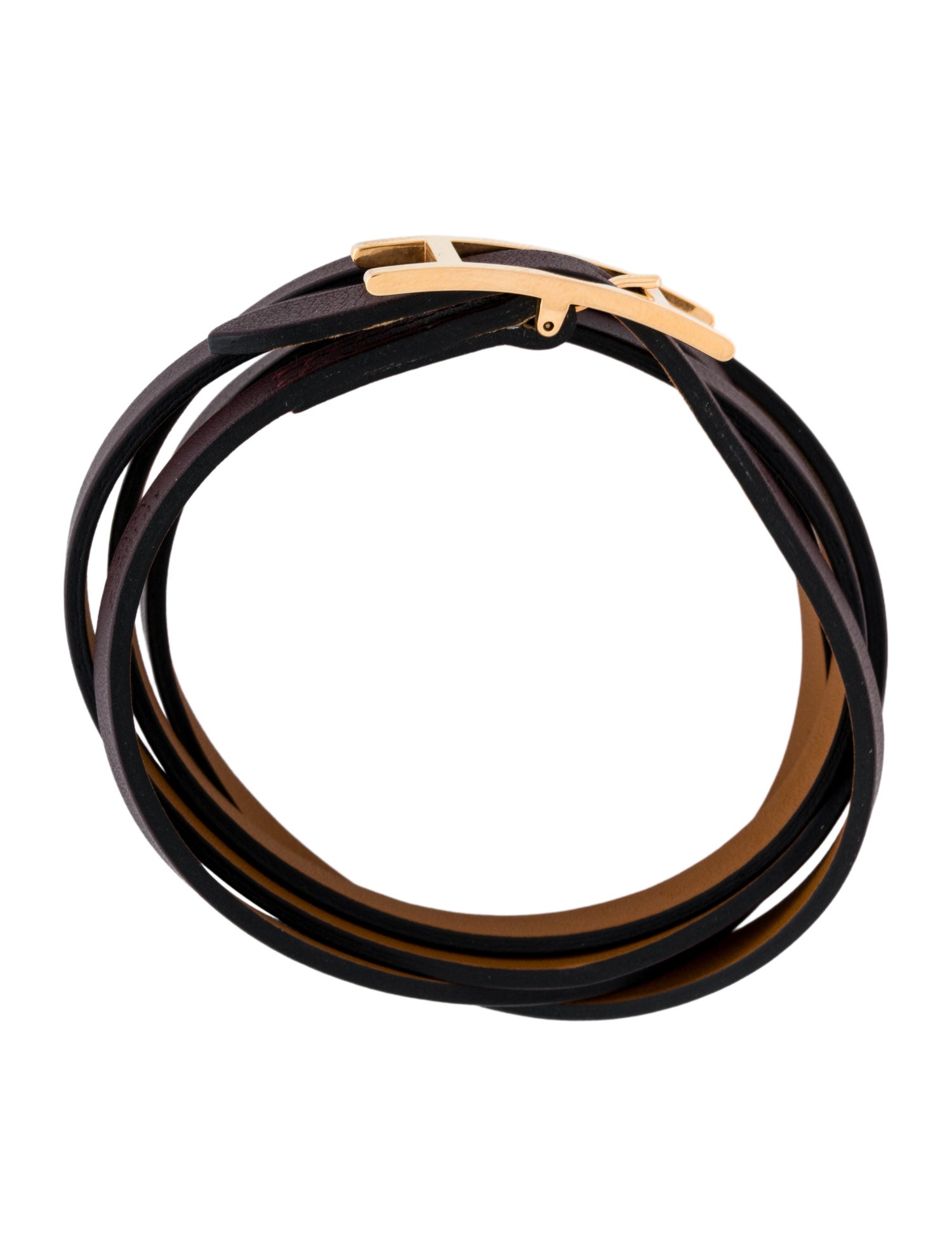 Hermès Hapi 3MM Wrap Bracelet