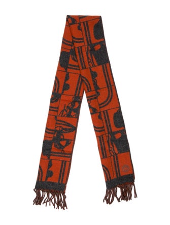 Hermès Brides de Gala En Desordre Cashmere Muffler