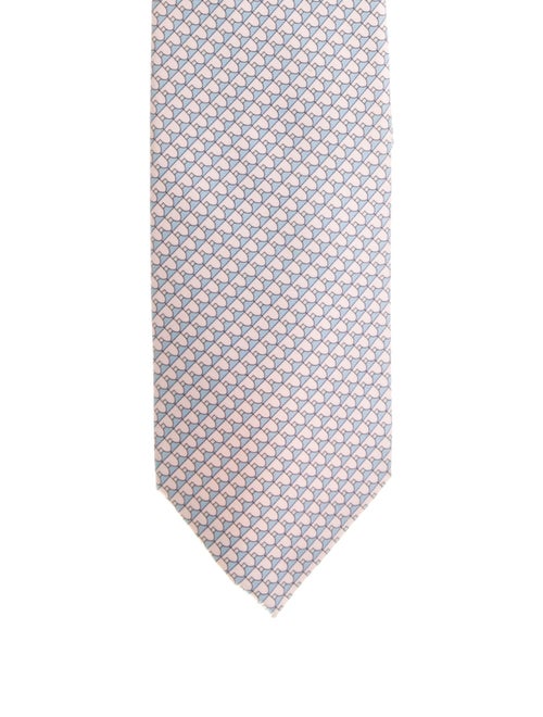 Hermès Silk Pattern Tie