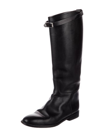 Hermès Jumping Leather Riding Boots