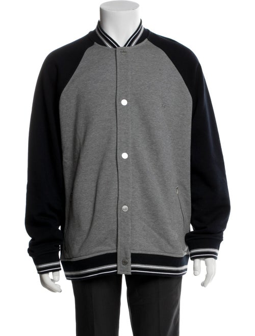 Hermès Colorblock Pattern Bomber Jacket