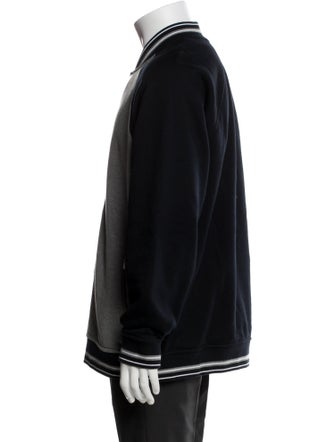 Hermès Colorblock Pattern Bomber Jacket