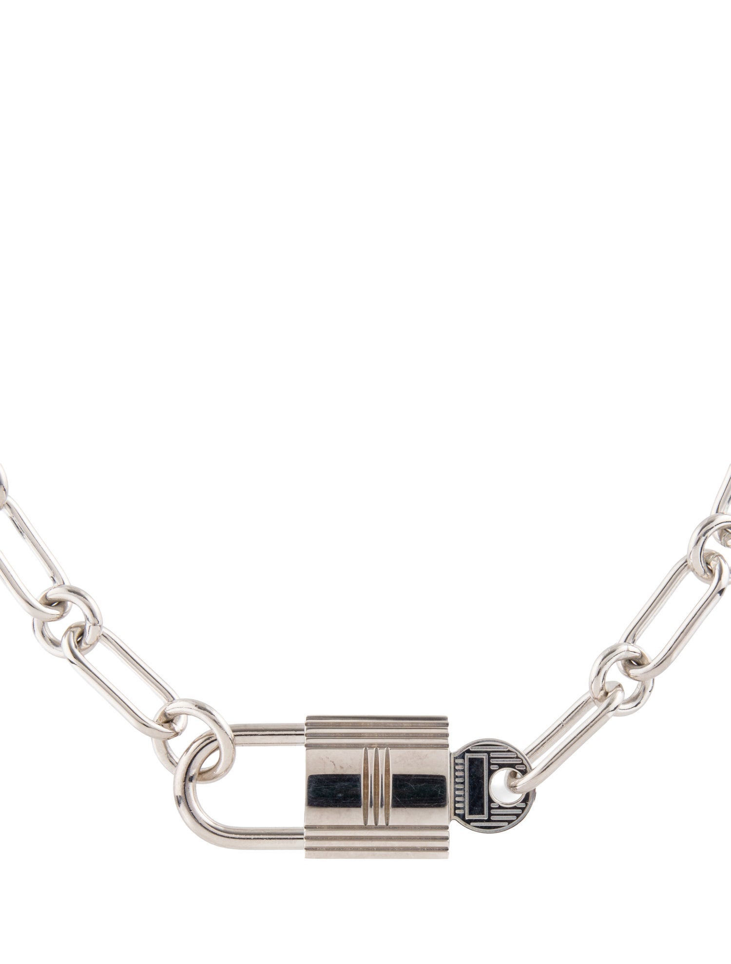 Hermès Kelly Cadenas Long Necklace, Large Model
