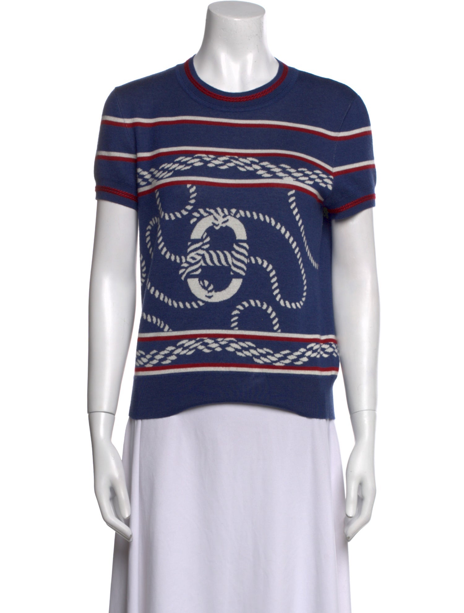 Hermès Cashmere Printed Sweater