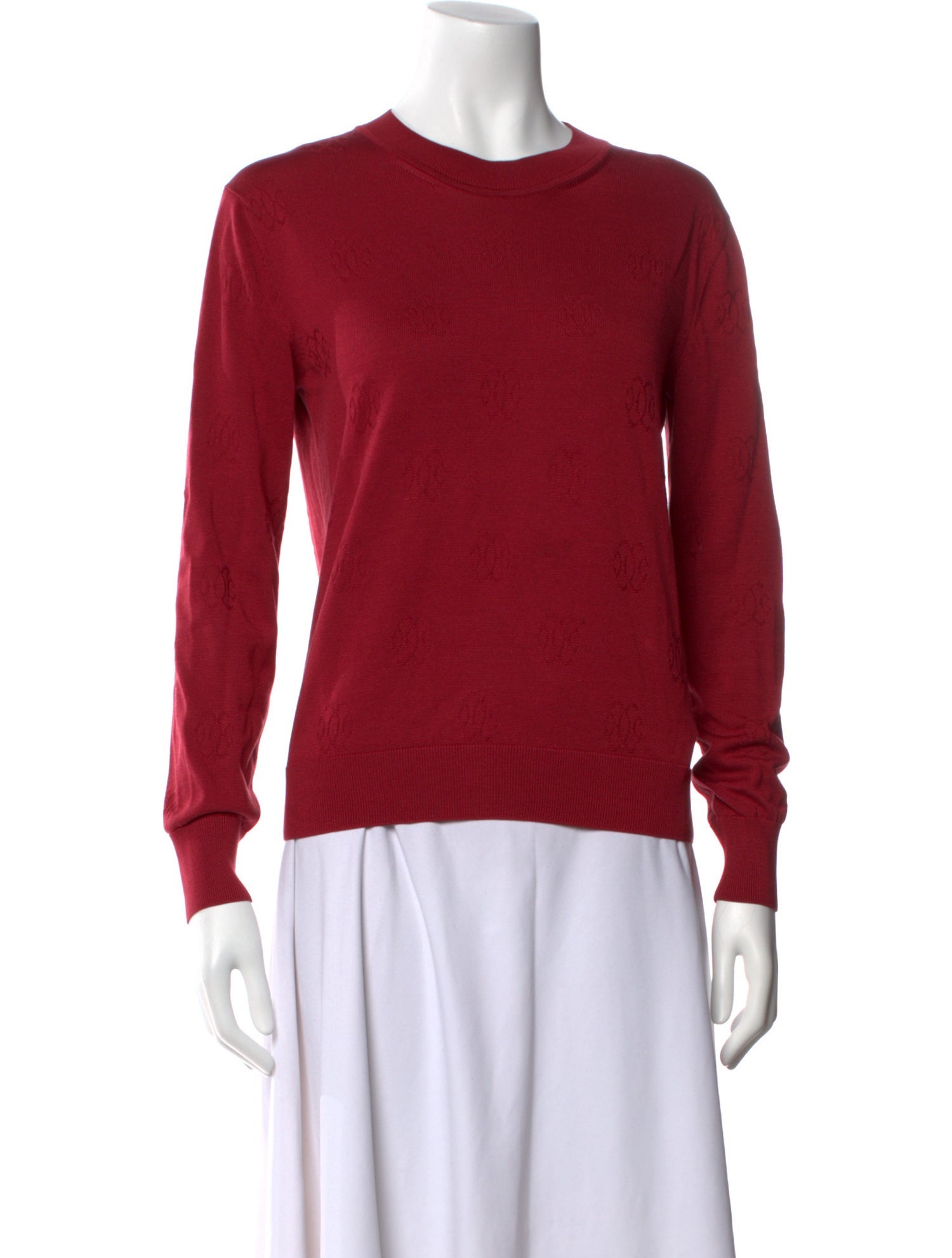 Hermès Silk Crew Neck Sweater