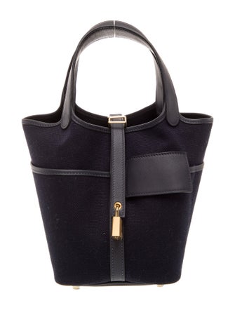 Hermès Toile Goeland & Swift Cargo Picotin Lock 18