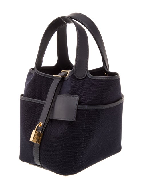 Hermès Toile Goeland & Swift Cargo Picotin Lock 18