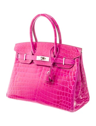 Hermès Shiny Niloticus Crocodile Birkin 30