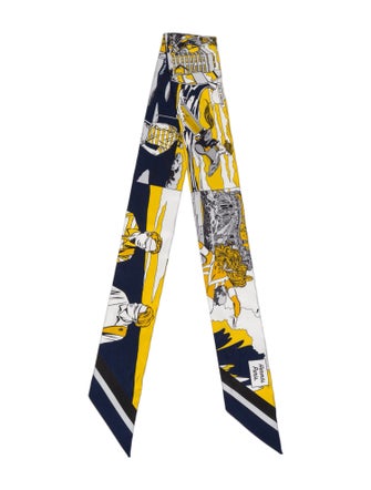 Hermès Wow Silk Twilly Scarf
