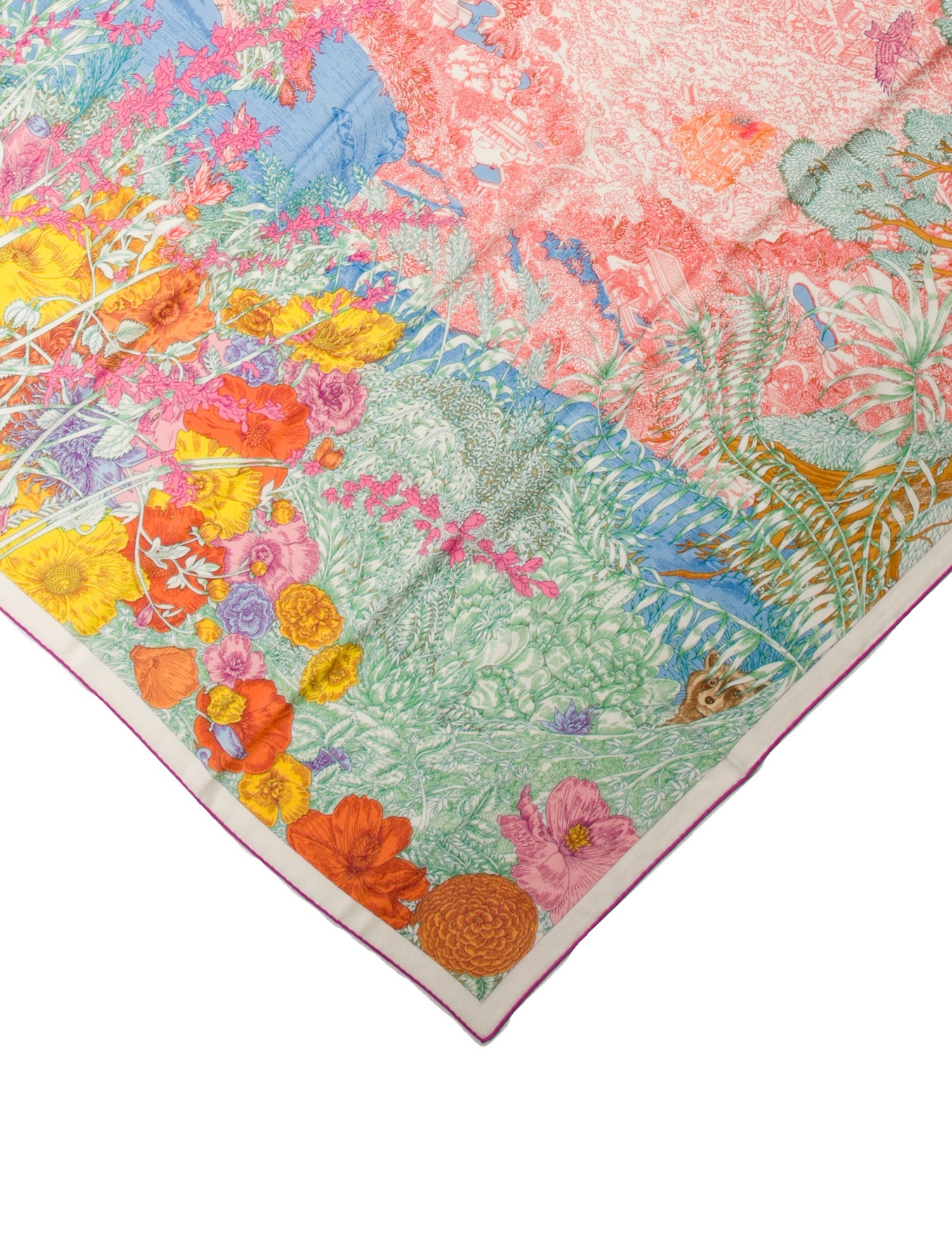 Hermès Retour a la Nature Cashmere Shawl w/ Tags