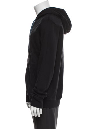 Hermès Printed Open Front Hoodie