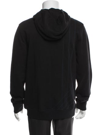 Hermès Printed Open Front Hoodie