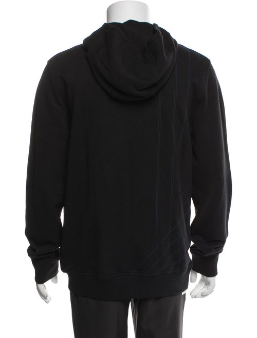 Hermès Printed Open Front Hoodie