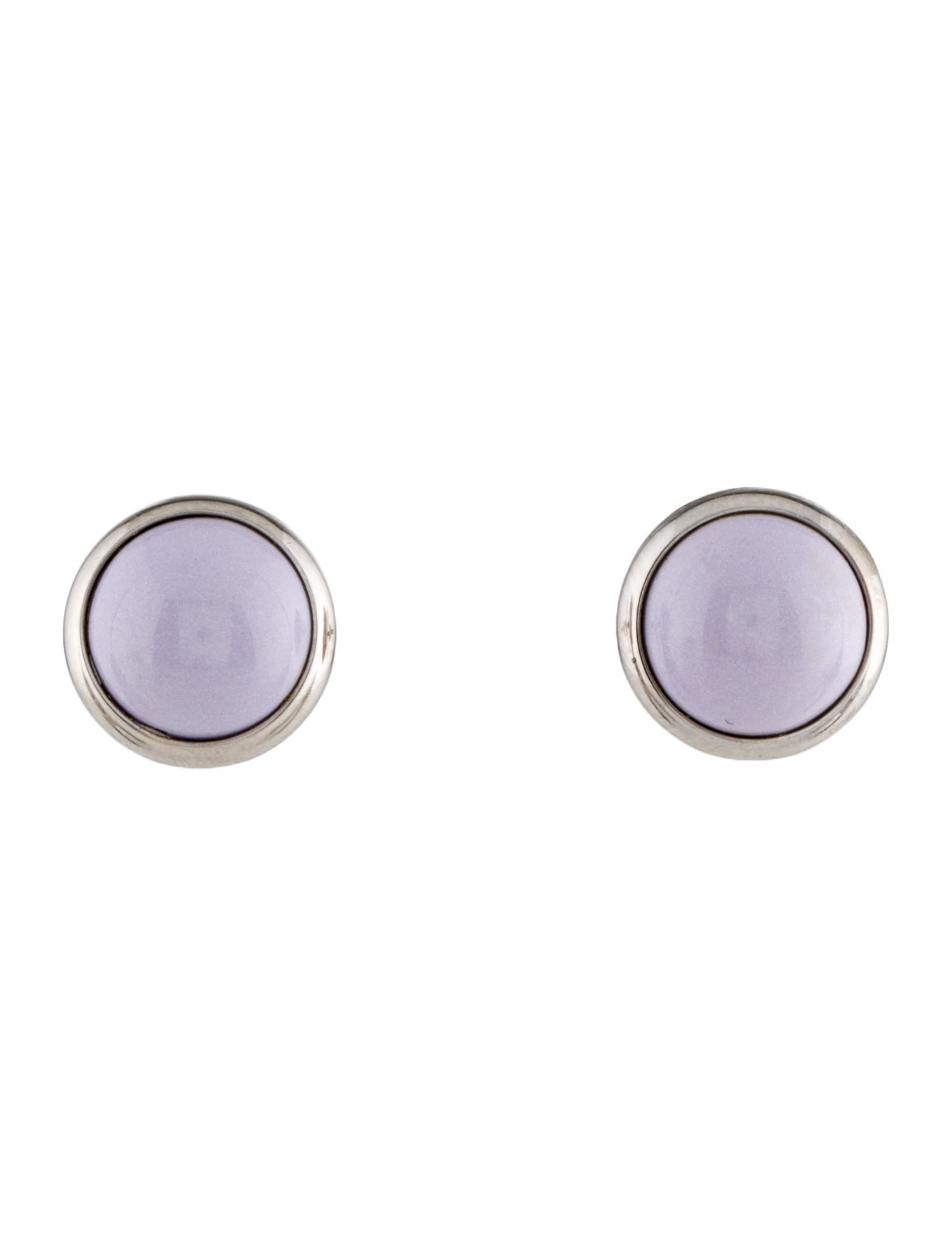 Hermès Resin Eclipse Stud Earrings