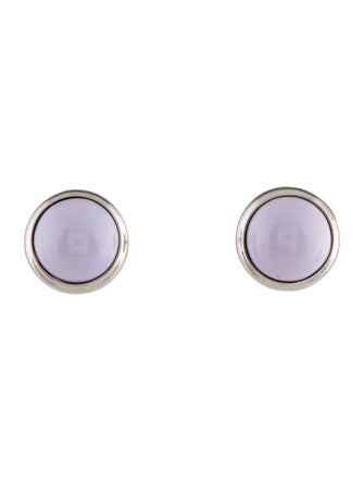 Hermès Resin Eclipse Stud Earrings