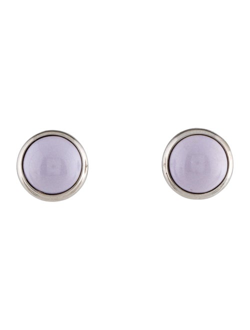 Hermès Resin Eclipse Stud Earrings