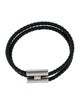 Hermès Leather Tournis Tresse Bracelet