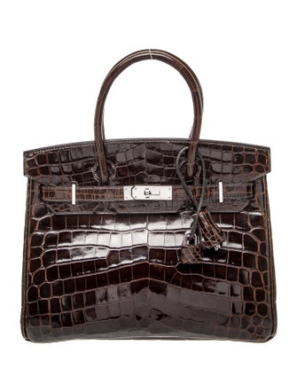 Hermès Shiny Niloticus Crocodile Birkin 30