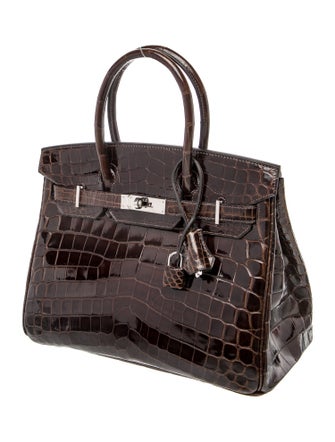 Hermès Shiny Niloticus Crocodile Birkin 30