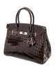 Hermès Shiny Niloticus Crocodile Birkin 30
