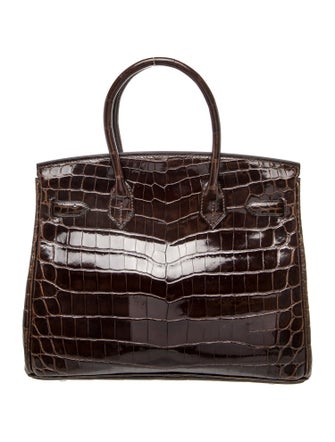 Hermès Shiny Niloticus Crocodile Birkin 30