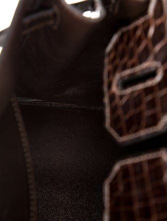 Hermès Shiny Niloticus Crocodile Birkin 30