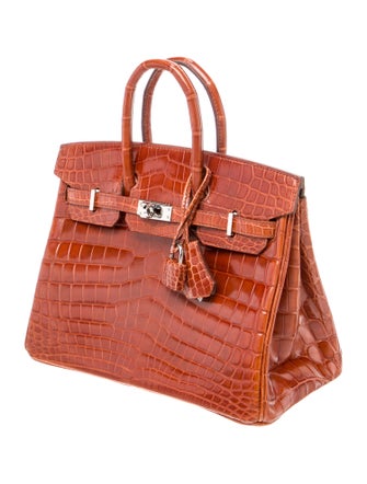 Hermès Shiny Crocodile Birkin 25