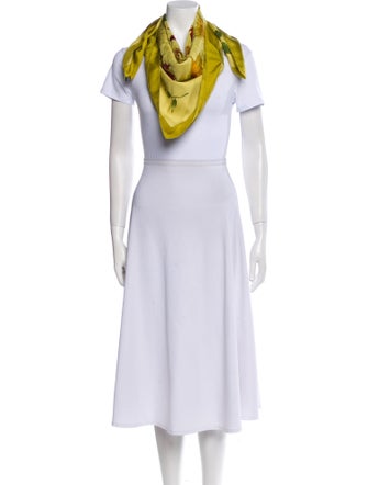 Hermès A Walk In The Park Silk Scarf