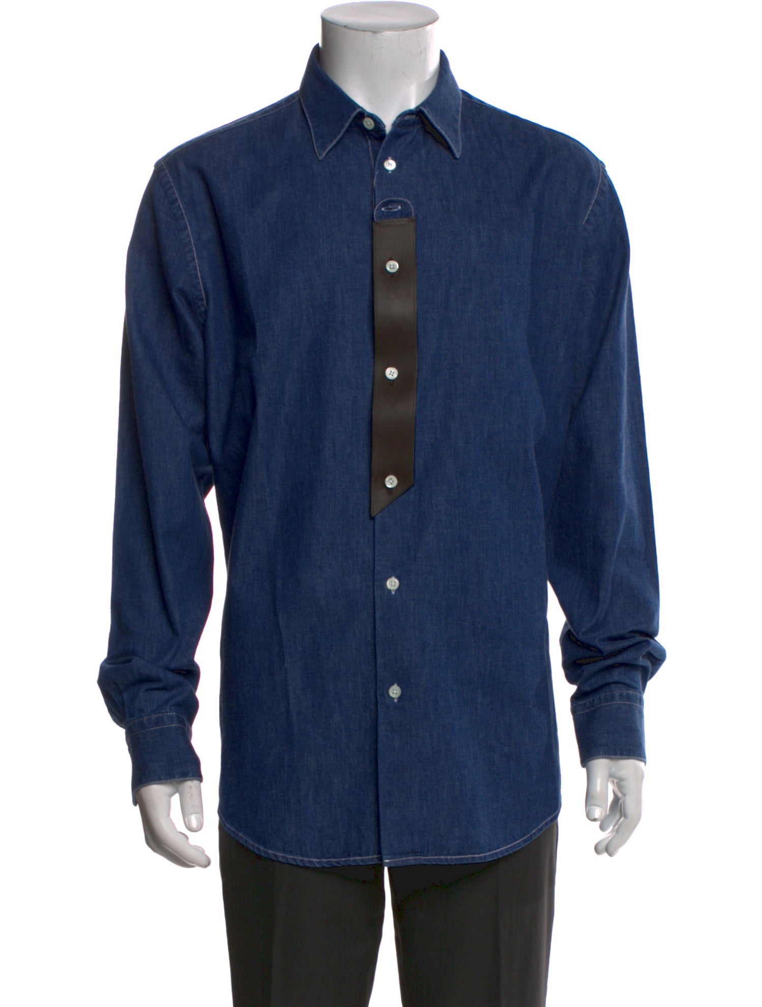 Hermès Long Sleeve Denim Shirt w/ Tags