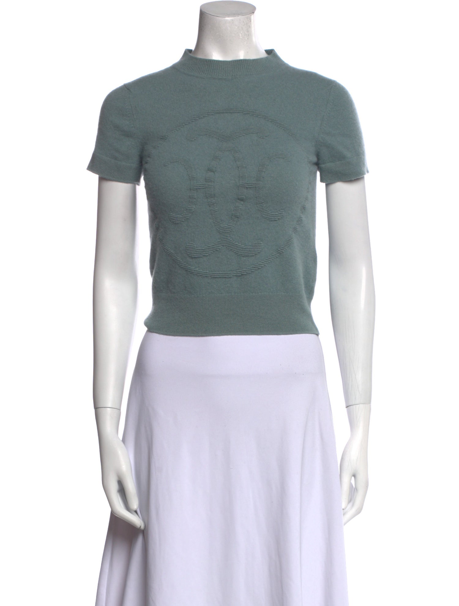 Hermès Cashmere Mock Neck Sweater