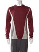 Hermès Cashmere Colorblock Pattern Pullover